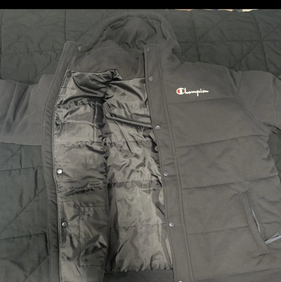 Champion reverse weave heavy button coat XL NWOT final price - Picture 4 of 9